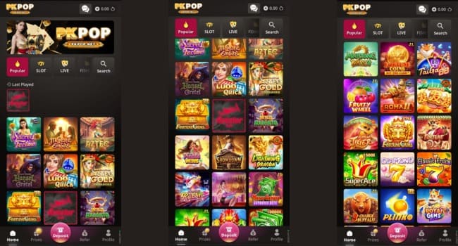 PK POP Game